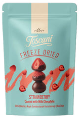 Toscani Premium Căpșuni Liofilizate Încrustate în Ciocolată (80g) – Gustare Gourmet cu Fructe și Ciocolată