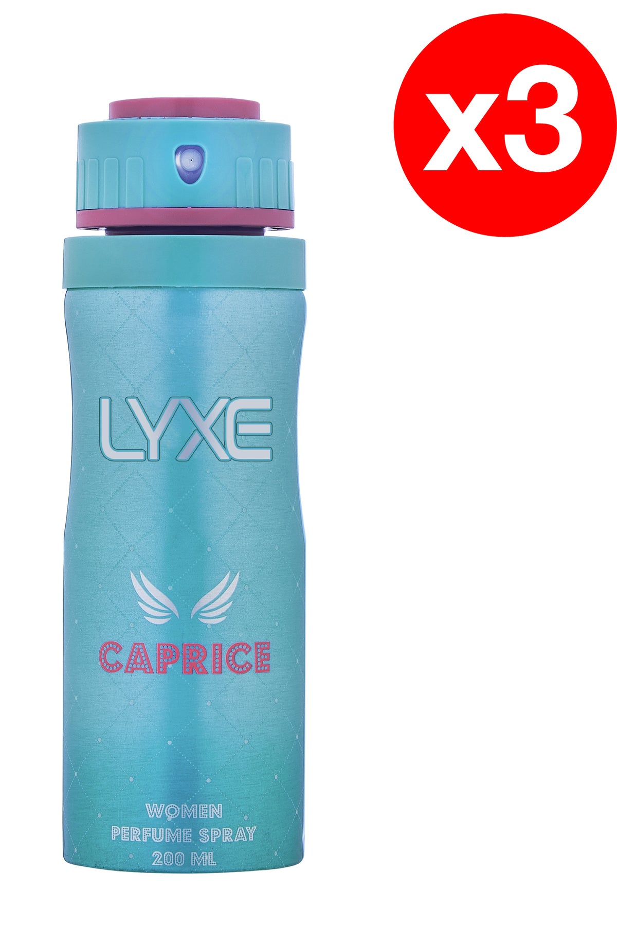 Caprice Perfume Spray for Women – 200 ml (3 Pack)