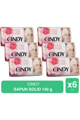 Cindy – Solid Soap with Silk Proteins – 140g x 6