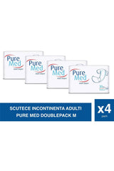 Pure Med Set 4 Pachete Scutece Adulți M 30 Buc