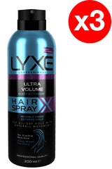 Professional Ultra Volume Hair Spray Blasting Freeze 200 ml (3 Pack)