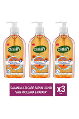 Multi Care – Liquid Soap with Papaya Extract – 400ml x 3