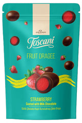 Toscani Premium Căpșuni Liofilizate Încrustate în Ciocolată (80g) – Gustare Gourmet cu Fructe și Ciocolată