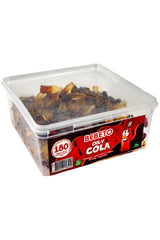 Oily Cola Gummy Candy 180 Pcs 1080g Tub