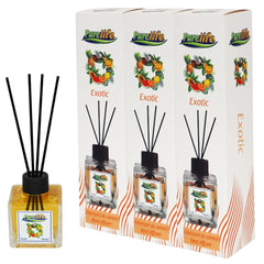 PureLife Set 3 x Odorizant de cameră cu bețișoare PureLife – Exotic – 120 ml