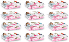 Babysoft Șervețele umede pentru bebeluși cu parfum de căpșuni, cutie cu 72 de bucăți x 12 pachete