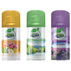 Pure air SET 3X REZERVE ODORIZANT DE CAMERA – Homeflower, ESENCE, Lavandă 210 ml