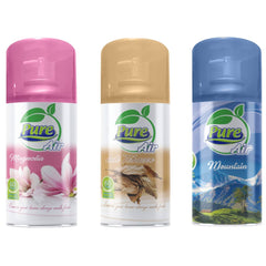 Pure air SET 3X REZERVE ODORIZANT DE CAMERA – Magnolie, Anti-tutun, MUNTE 210 ml