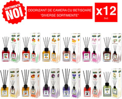 Pachet Promo - Odorizant De Camera Cu Betisoare (Diverse Sortimente) 12 buc