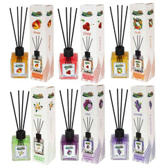 PureLife Odorizant cameră u bețișoare 120ml 6 Arome: Mango, Exotic, Cireșe, Iasomie, Liliac, Lavandă