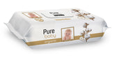 PURE BABY ORGANIC Servetele umede pentru copii cu capac 90 buc