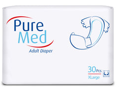 PURE MED Scutece incontinenta adulti Xlarge, 30 buc