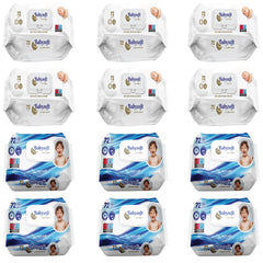 Pachet Promo Servetele baby soft - (6/buc premium, 6/buc supersoft)