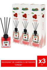 Set de 3 odorizante de cameră – Cireșe – 120 ml