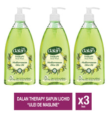 Dalan Therapy sapun lichid Ulei de Masline - set 3 bucati