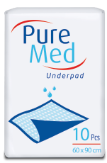 PURE MED Aleze incontinenta adulti 60x90, 10 buc
