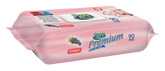 PURE PREMIUM Servetele umede pentru copii cu capac 64 buc