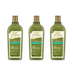 Dalan d’Olive – Set 3 Bucăți Șampon volum
