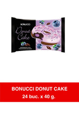 Bonucci Prăjitură tip gogoașă cu sos de afine, gogoașă moale tip burete, 24 pachete x 40g
