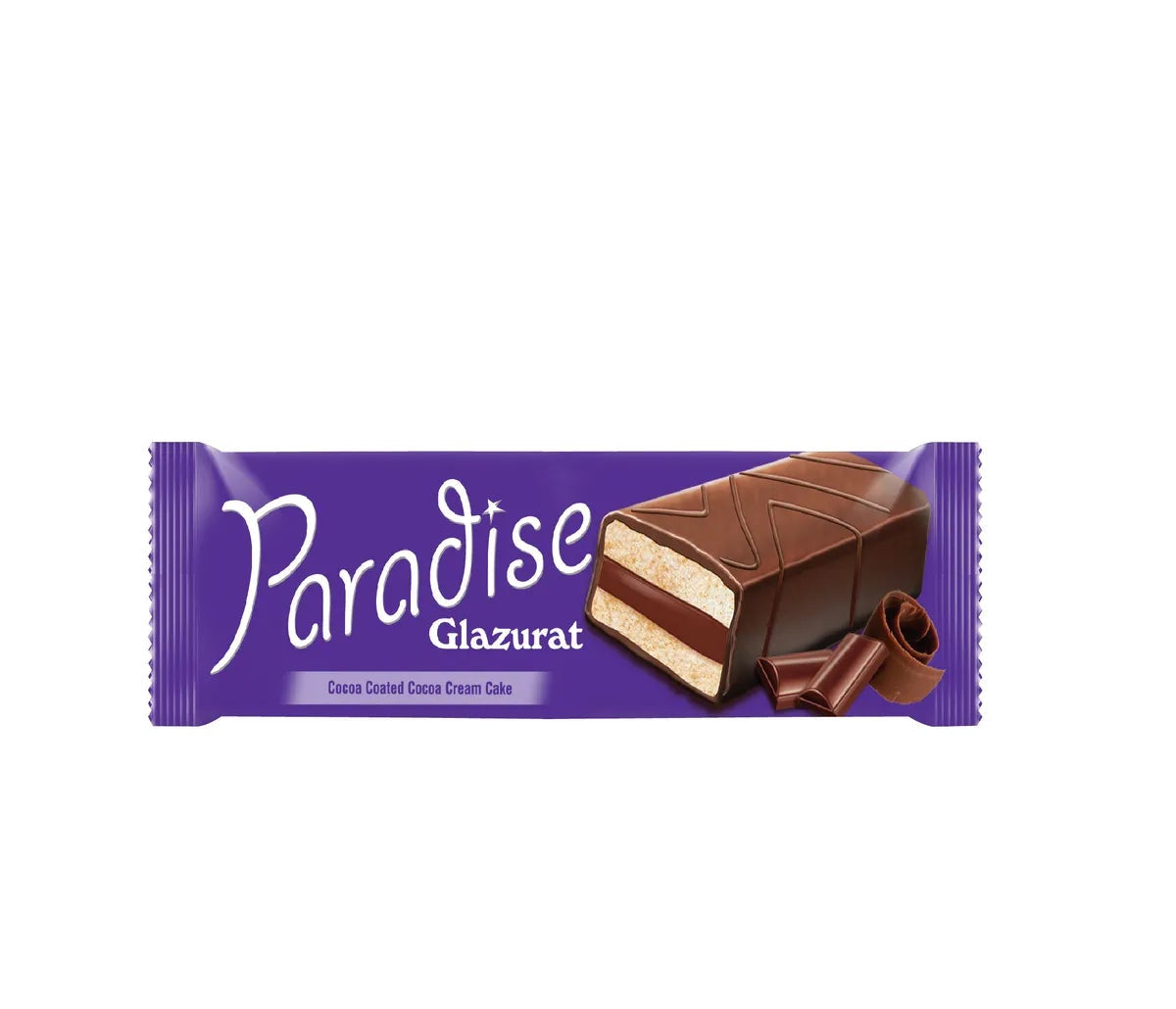 Paradise – Prajitura cu Glazura de Cacao si Crema de Cacao – 25g x 24 x 2 Pachet