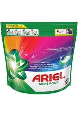 Color All-in-1 Pods Laundry Detergent Capsules - 195 Washes (3 x 65 Pack Mega Pack)