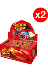 SKONN Guma de Mestecat cu Aroma de Fructe – 2 x 100 Bucati