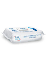 Set 3x Pure Med ECO M scutece adult, 54 buc + 1x șervețele umede igienice Pure Med, 50 buc