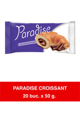 PARADISE – Croissant cu crema de cacao 40gr x 20 bucati