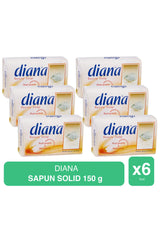 Diana – Săpun Solid cu Proteine de Perlă – 150g x 6