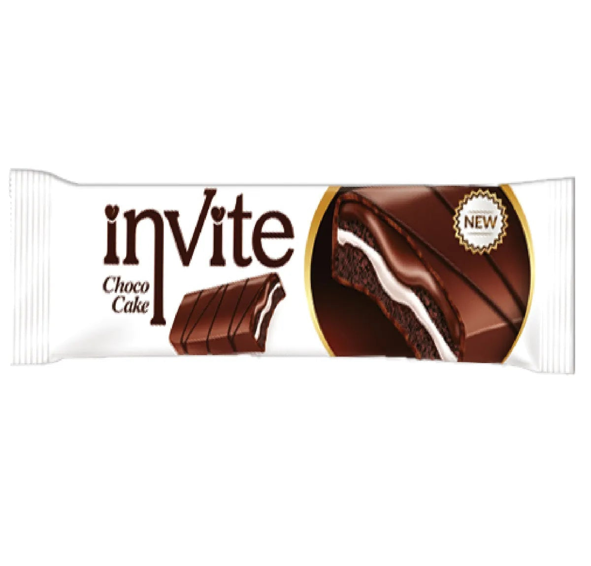 SIMSEK INVITE CHOCO CAKE – Prajitura cu Glazura de Cacao si Crema de Lapte – 22g x 24 x 2 Pachet