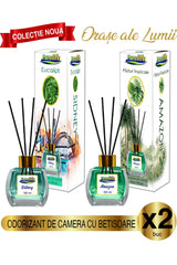 Set de parfumuri de cameră Pure Life Sydney Eucalipt și Pădure Tropicală 2 x 120 ml