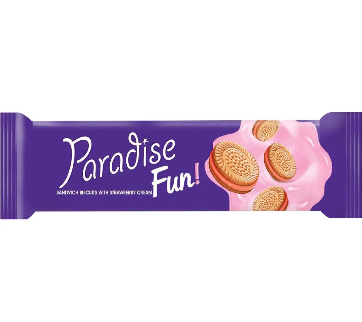 FUN – Biscuiti cu Crema de Capsuni – 60g x 24
