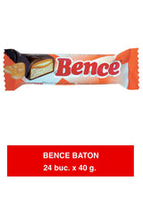 Bence Bar with Biscuit and Caramel – 40 g × 24 pcs.