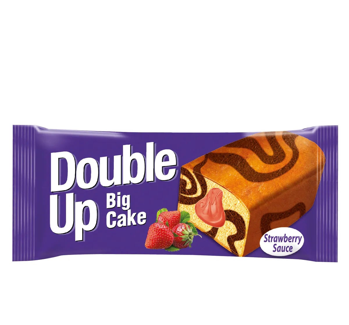 DOUBLE-UP BIGCAKE – Prajitura cu Crema de Capsuni – 50g x 24