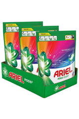 Color All-in-1 Pods Laundry Detergent Capsules - 195 Washes (3 x 65 Pack Mega Pack)