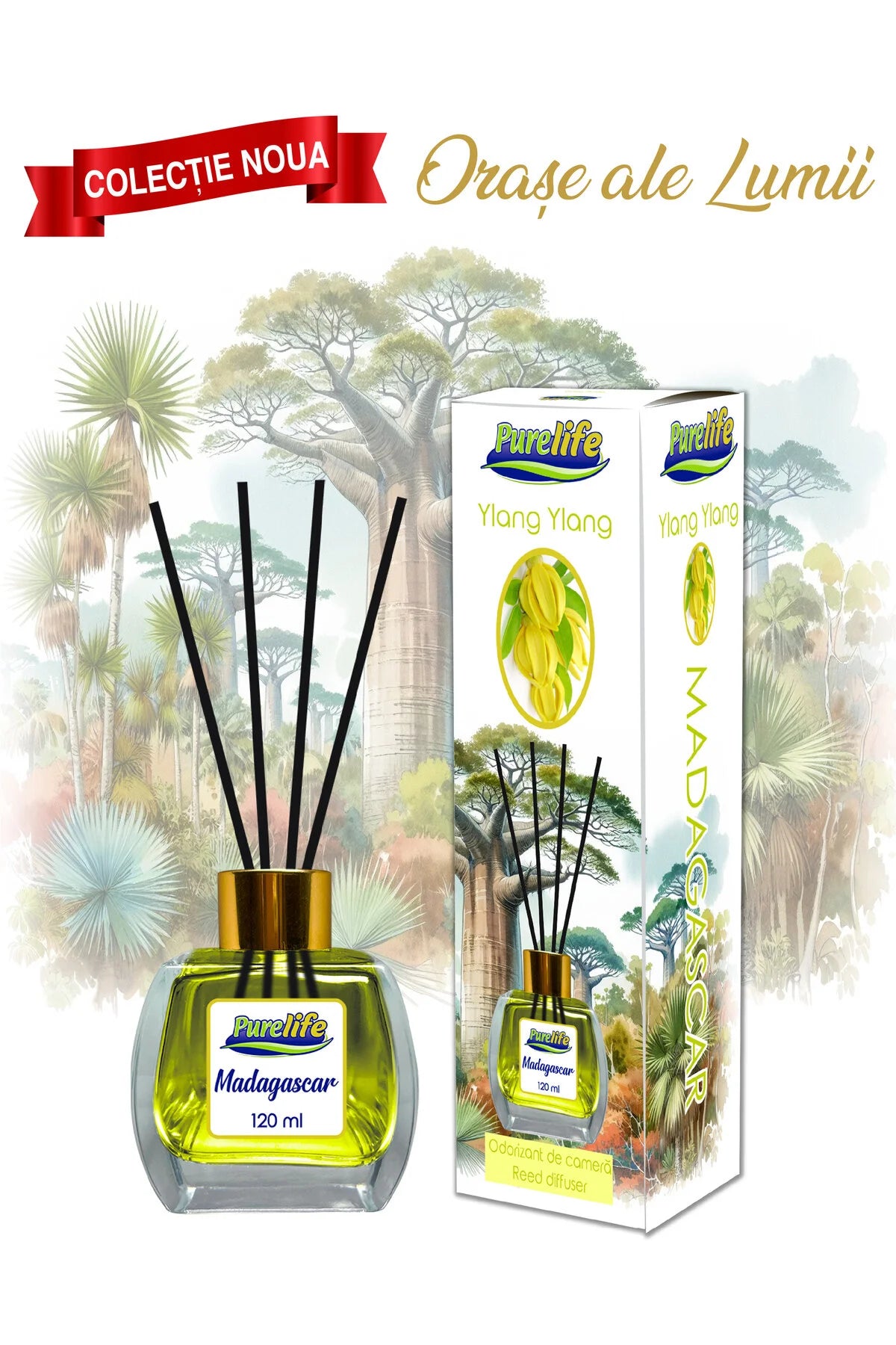 Parfum de cameră Pure Life Madagascar Ylang Ylang 120 ml