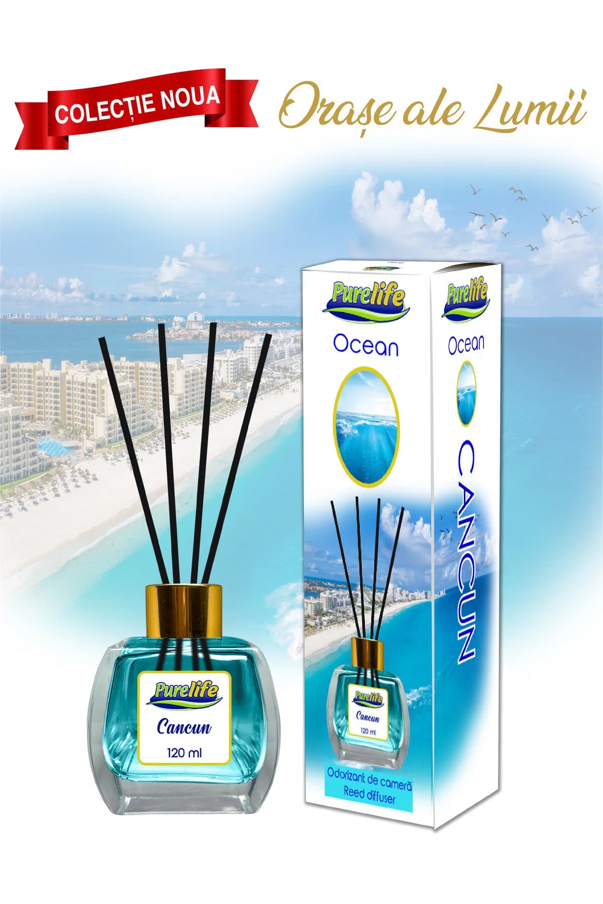 Parfum de cameră Pure Life Cancun Ocean 120 ml