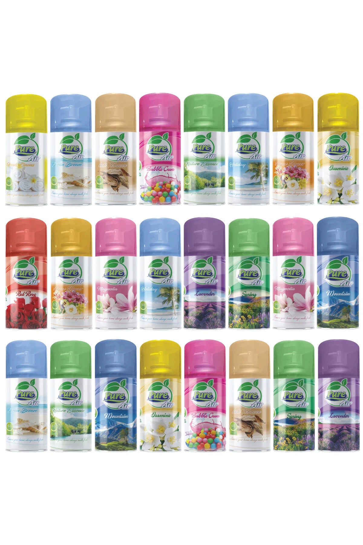 Pure air Room air freshener refill – Interior perfume 210ml x 24 pieces
