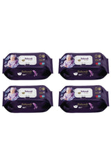 4 BABY SOFT – Șervețele umede bebeluși MOV, set 4 x 120 bucăți