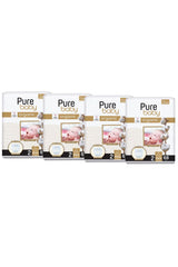 PureBaby Set 4× Cotton Diapers No. 2