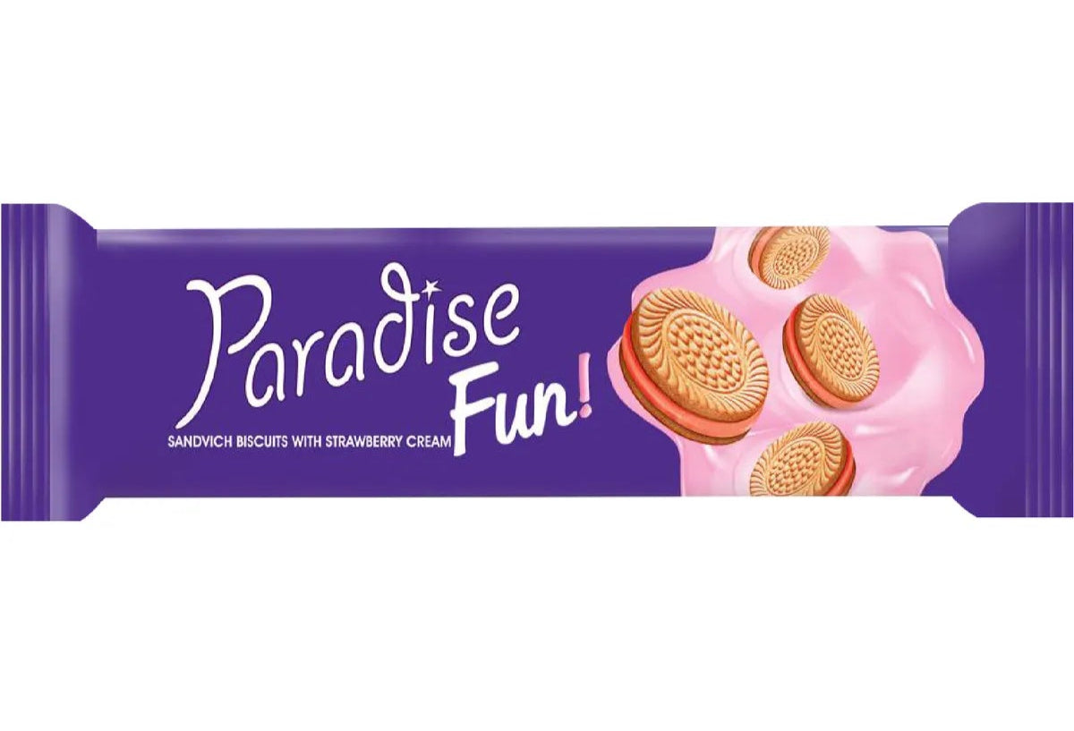 FUN – Biscuiti cu Crema de Capsuni – 60g x 24