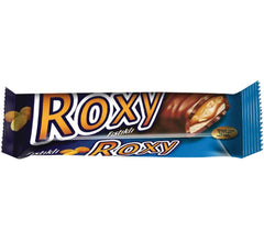 Baton Glazurat cu Ciocolata, Nugat, Alune si Caramel – 45g x 24