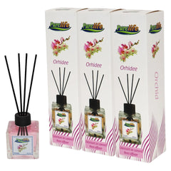PureLife Set 3 x Odorizant de cameră cu bețișoare PureLife – Orhidee – 120 ml