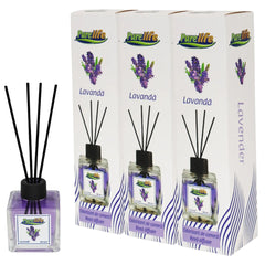 PureLife Set 3 x Odorizant de cameră cu bețișoare PureLife – Lavandă – 120 ml