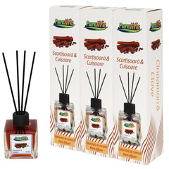 PureLife Set 3 x Odorizant de cameră cu bețișoare PureLife – Scorțișoară – 120 ml