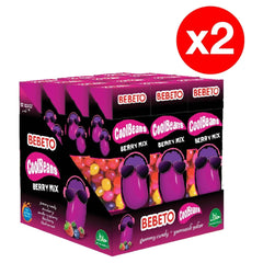 BEBETO Jelly Beans Berry Mix – 30g x 12 x 2 Cutii - Jeleuri Gumate cu Fructe de Pădure