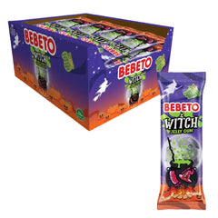 BEBETO Jeleu Vrajitoare – 22g x 24 Bucăți | Jeleuri Gumate cu Forme Magice și Gust Fructat