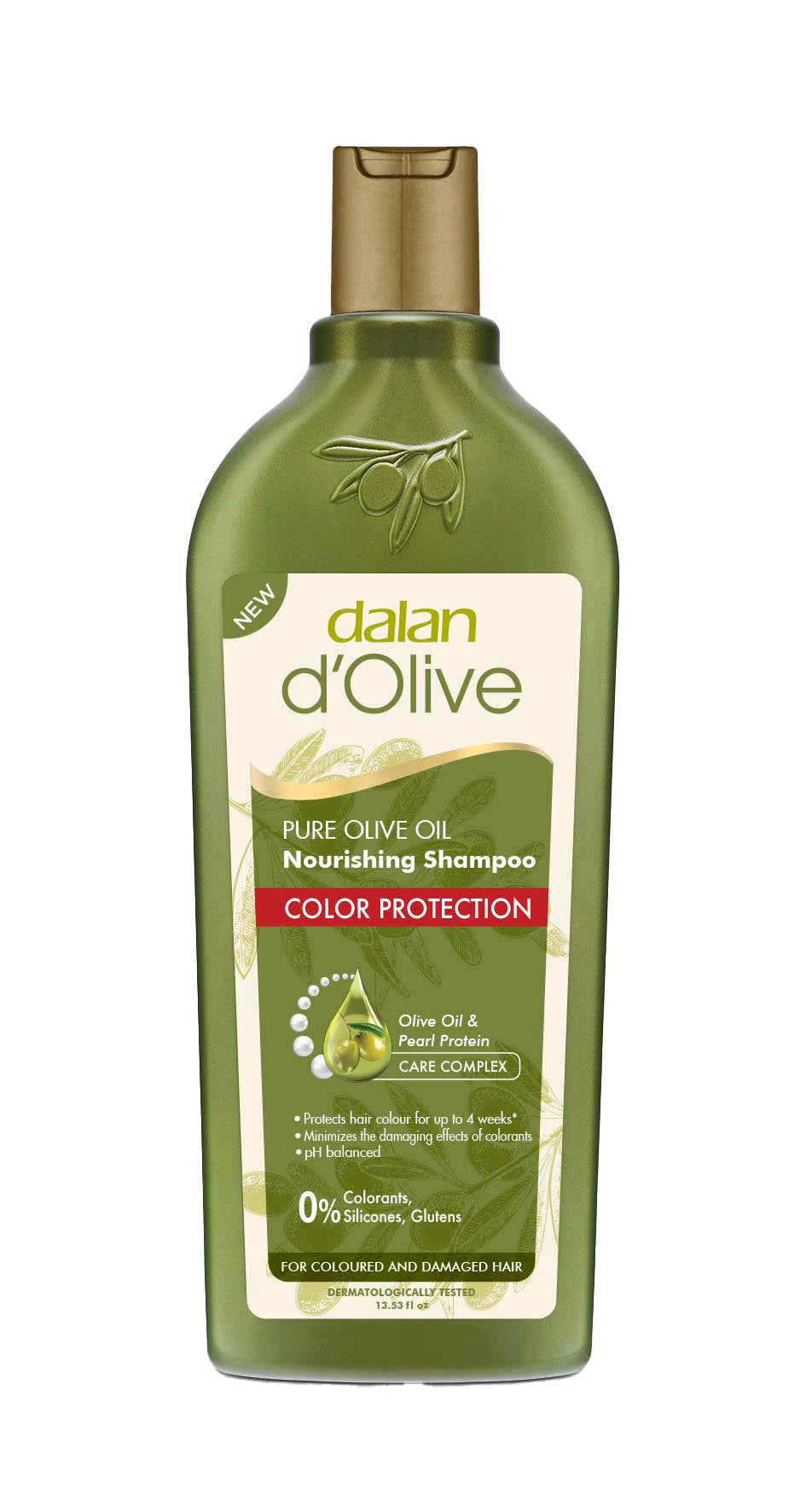 DALAN D'Olive Sampon de protejare a culorii olive oil & pearl protein 400 ml