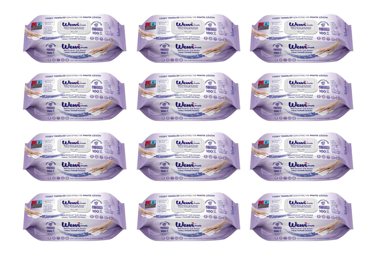Pachet Promo Servetele WEWI - SET 12 BUC (Lavanda)