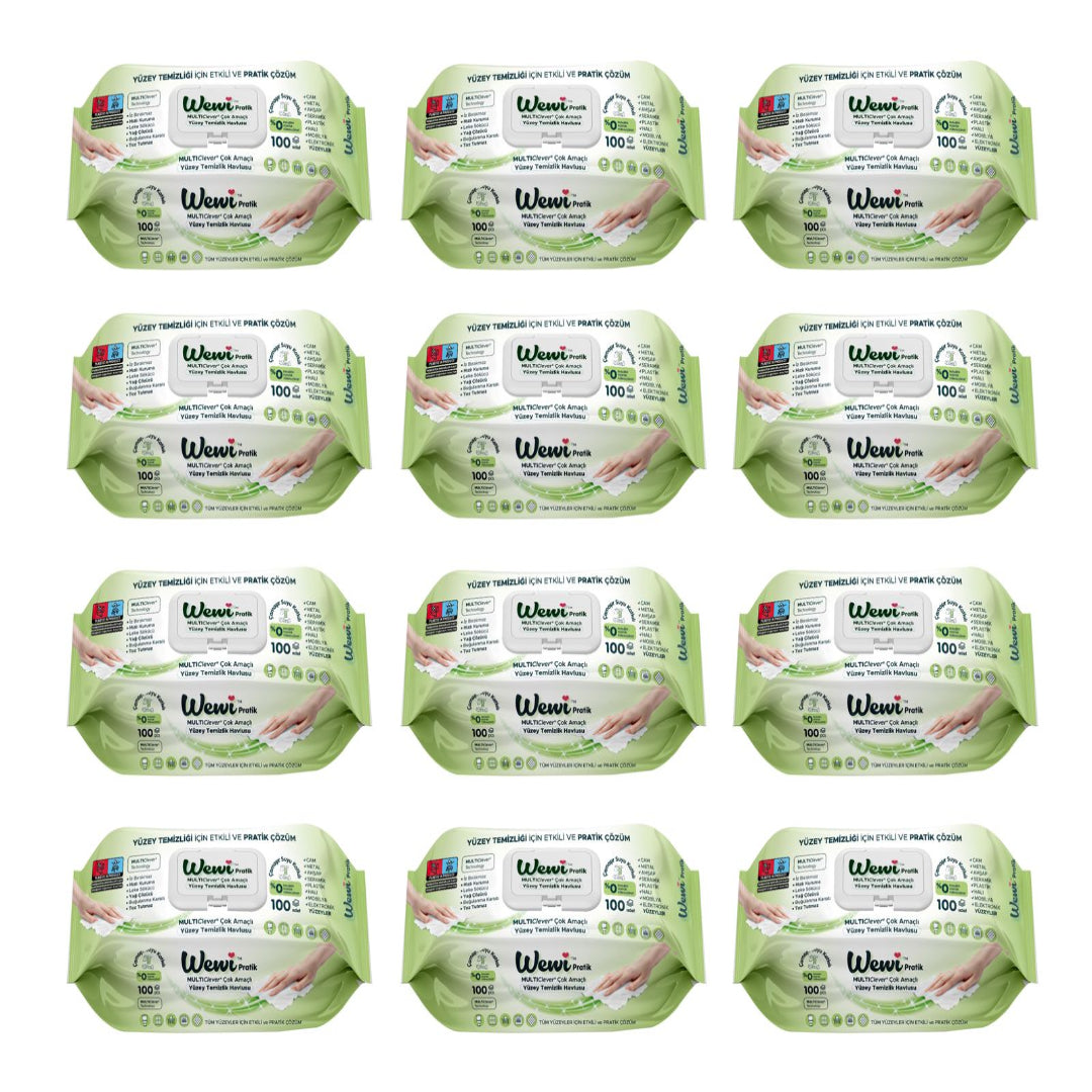 Pachet Promo Servetele WEWI - SET 12 BUC (Citrice)